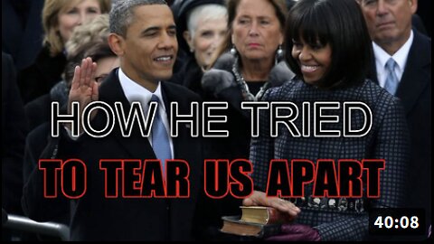 Citizens To Be Terrorists Or Jackboot Thugs - Obama's Early Plan To Tear America Apart From Within