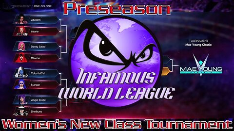 WWE 2k23 IWL's Preseason Women's New Class Tournament