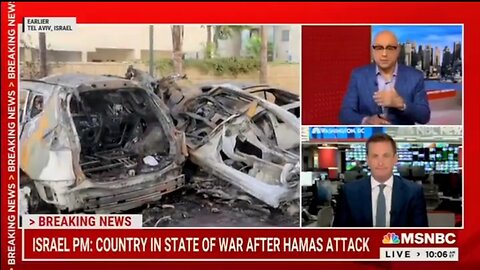 MSNBC Foreign Correspondent Actually Said This About The Terrorist Attack On Israel