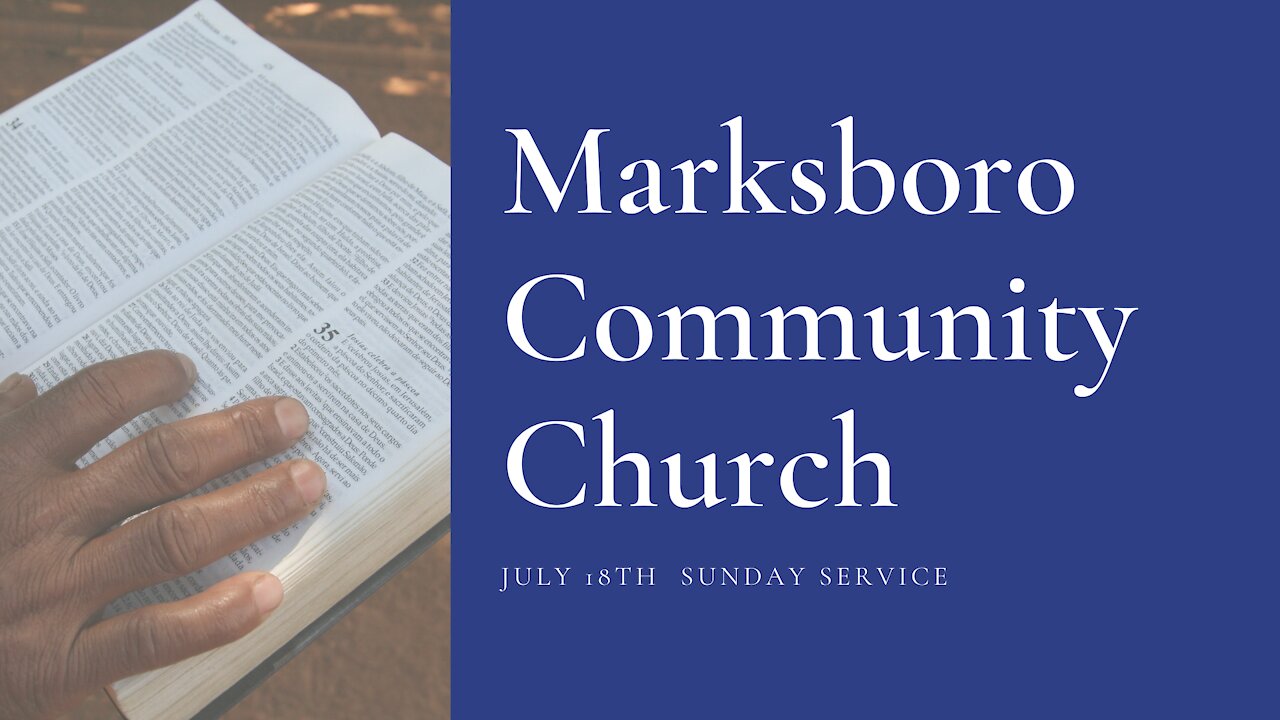 MCC July 18th Service