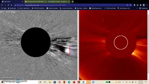 CME INBOUND, Flare update, Corona Sickness