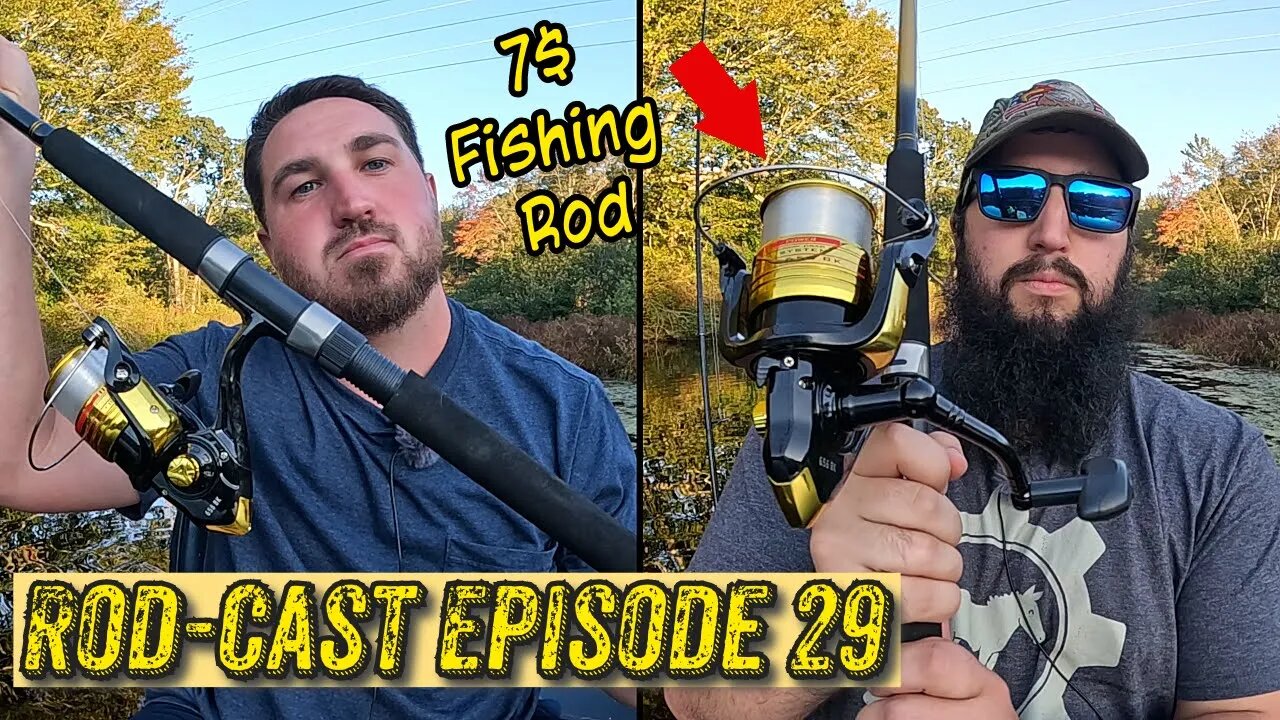Fishing with the CHEAPEST Poles Possible | Rod-Cast Episode: 29