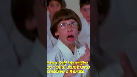Child Identifying Man Fights other children in Kumite Karate class #shorts