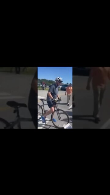 The commander and chief of the USA cant ride a bike but thinks he can run a country