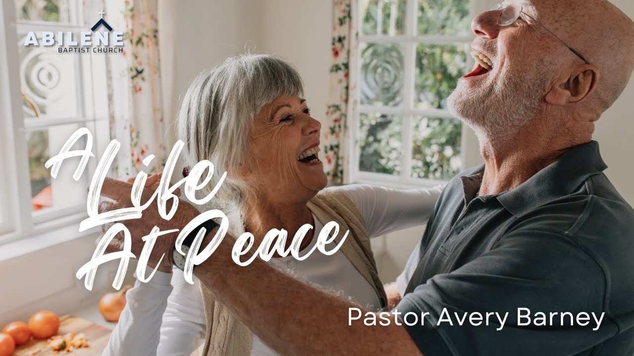 A Life At Peace (Full Service) | Pastor Avery Barney