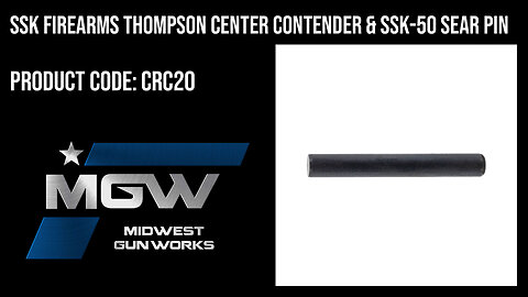 SSK Firearms Thompson Center Contender & SSK-50 Sear Pin - CRC20