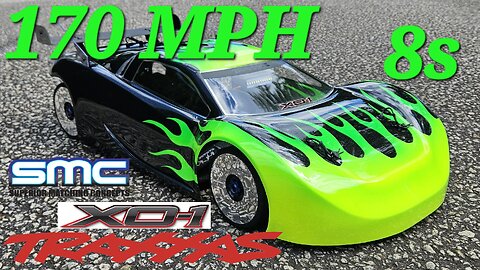 170 MPH Traxxas XO-1 8s