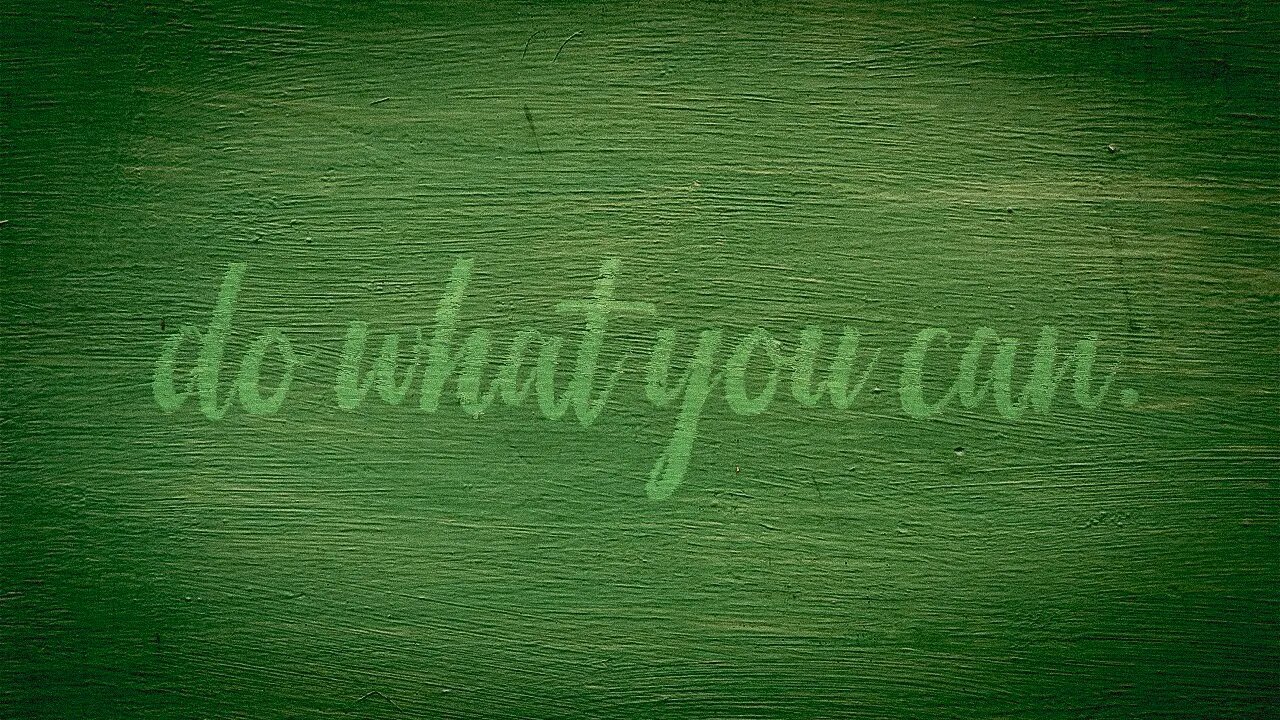 Do What You Can • (5/8/22 - Mother's Day)