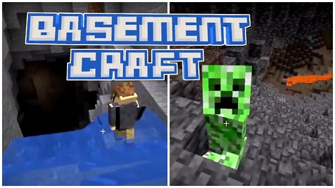 Can we survive this GIANT CAVE in BasementCraft?