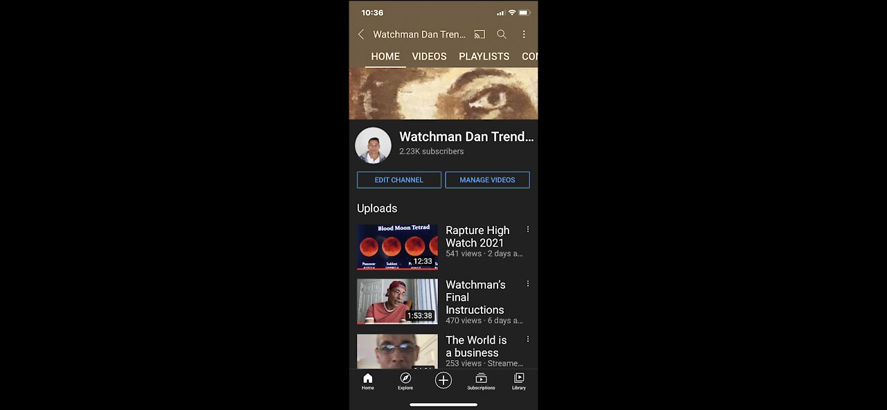 Channel Update & The Death of a President
