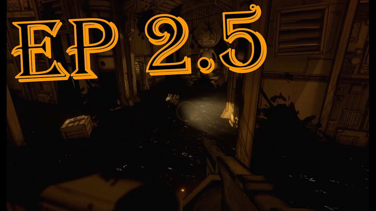 bendy and the ink machine ep 2.5 gun if that don't work use more gun