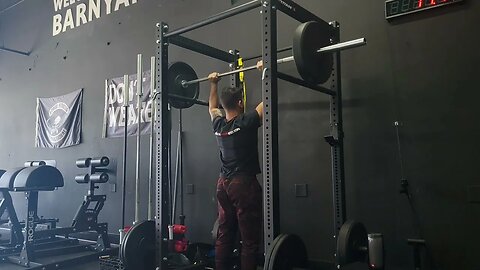 Barbell Overhead Pin Press (OHP)