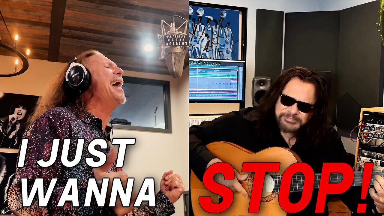 I Just Wanna Stop - Gino Vannelli - Acoustic Cover - Ken Tamplin and Luis Villegas