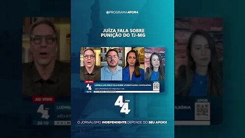 Exclusivo: Juíza Ludmila Lins Grilo comenta aposentadoria compulsória #shorts