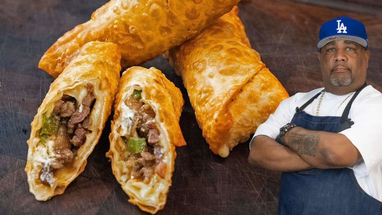 Philly Cheesesteak Egg Rolls Are BETTER Than You Think!