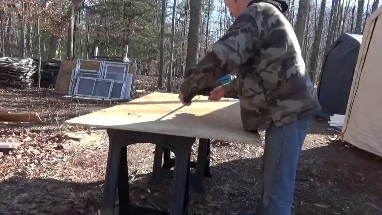 Putting OSB On Tiny House Loft Walls