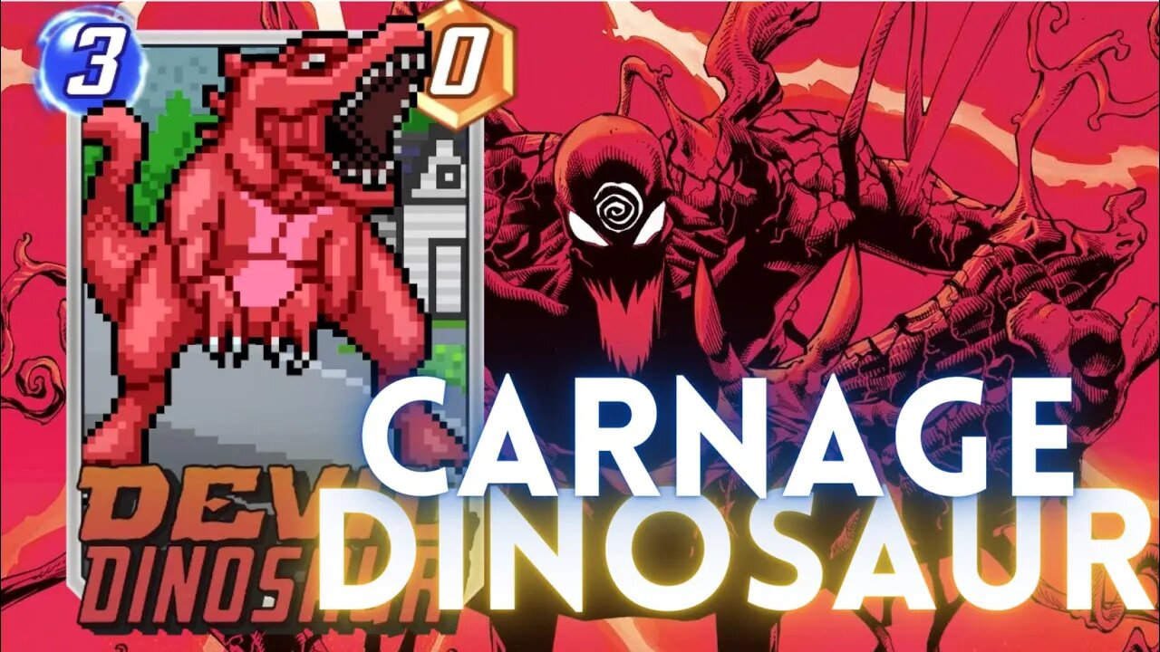 Carnage & Devil Dinosaur #marvel #marvelsnap #gameplay