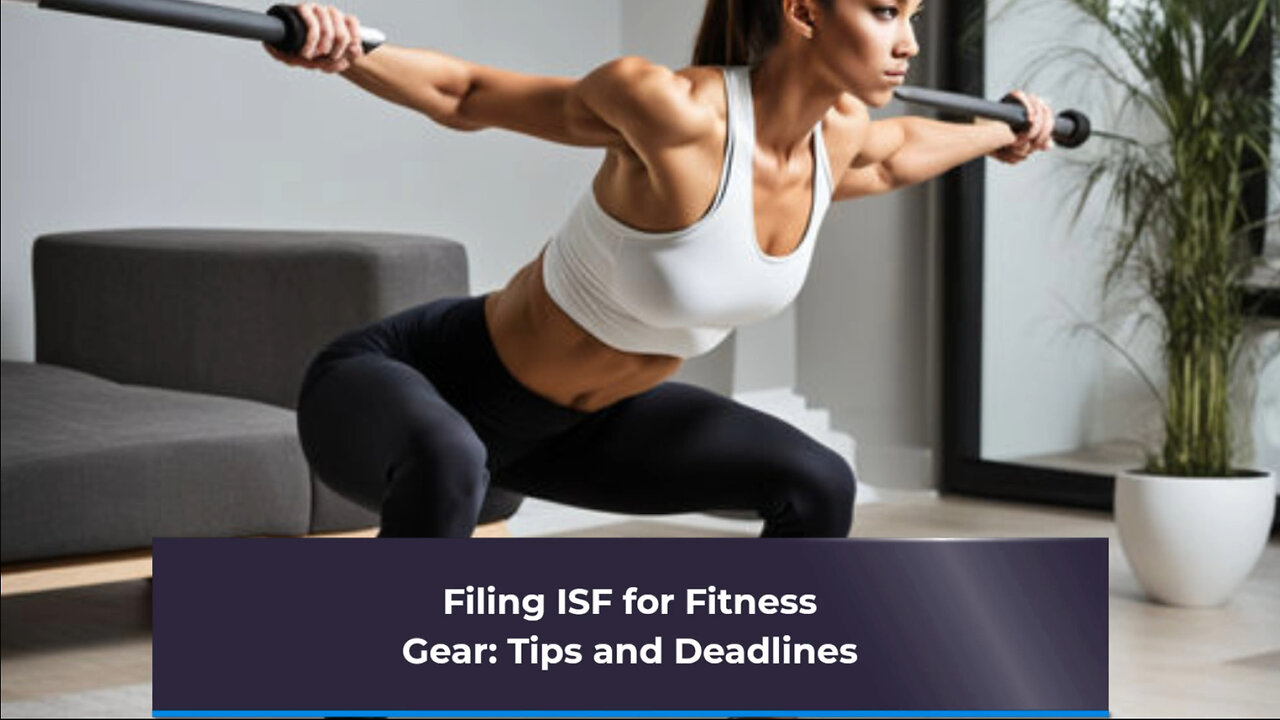 Mastering the ISF Process: Filing for Outdoor Fitness Equipment Made Easy!