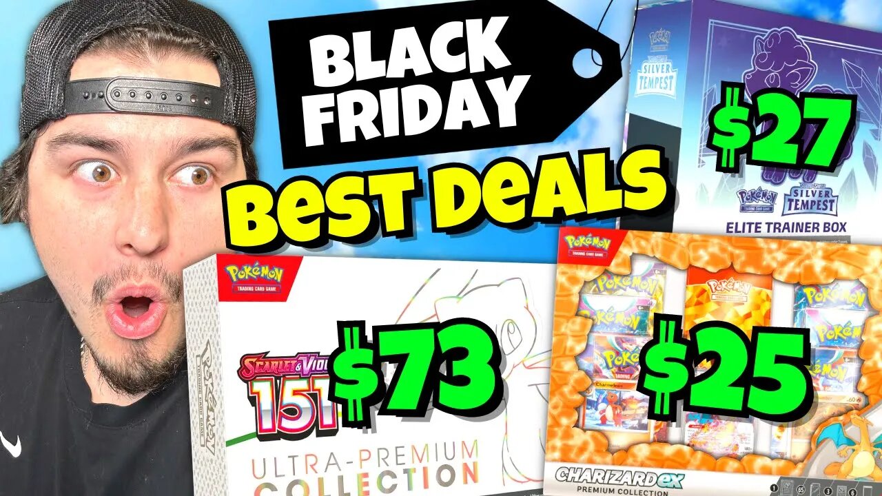 BEST Pokemon Black Friday Deals 2023! (HAPPENING NOW)