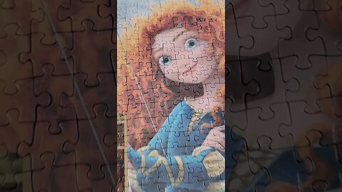 Merida is the Next Castle! #puzzle #brave #disney #disneyprincess #shorts