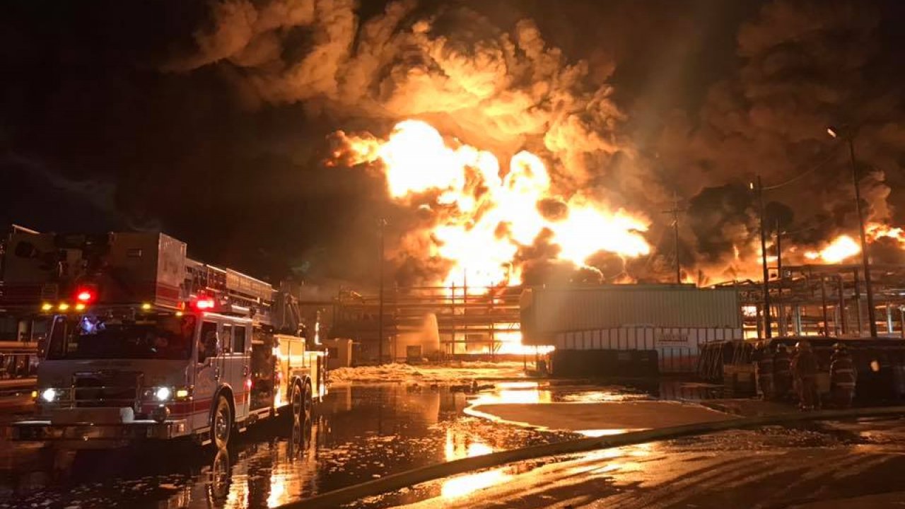 Officials Contain Second Fire At A Texas Chemical Plant