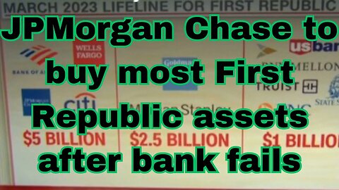 |NEWS| Jp Morgan Chase Absorbs 1st National Bank