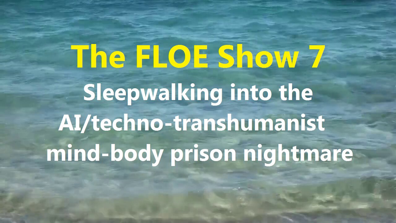 The FLOE Show 7: Sleepwalking into the AI/techno-transhumanist mind-body prison nightmare