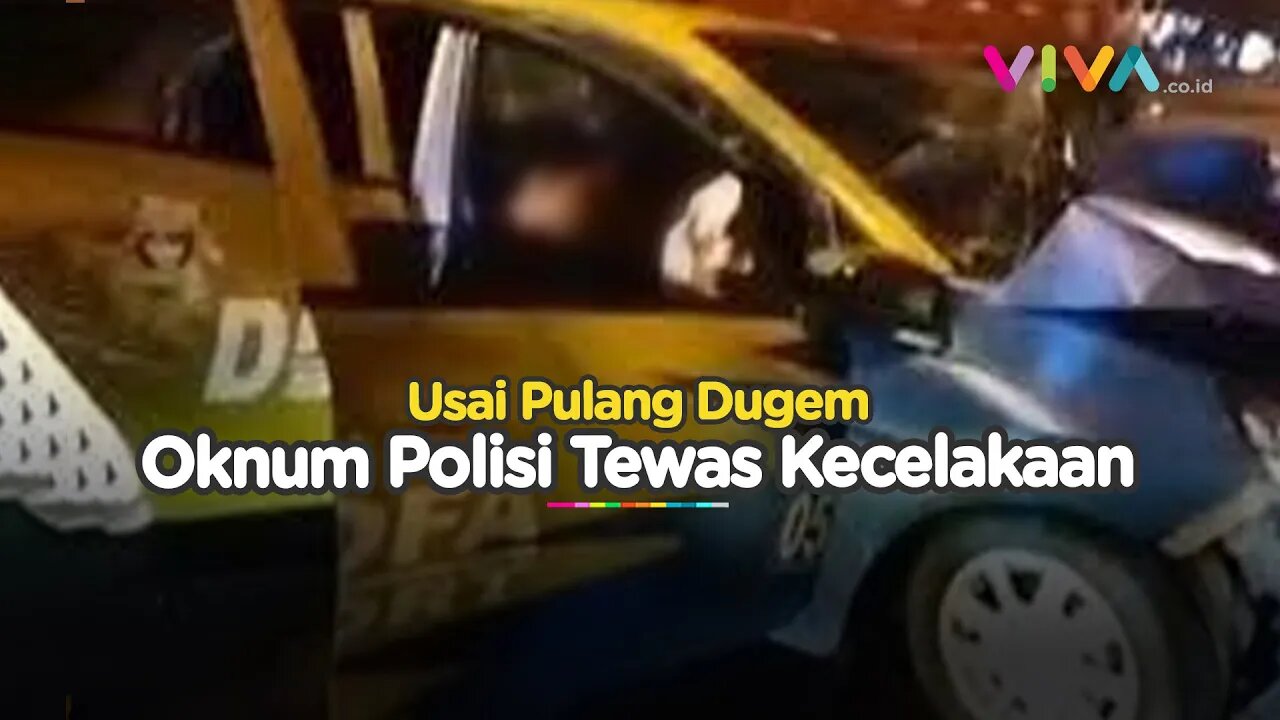 Oknum Polisi Tewas Kecelakaan Pulang Dugem Bareng Wanita Cantik