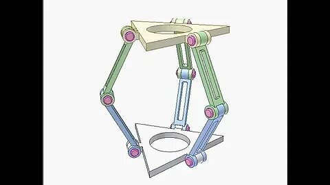 2457 Sarrus linkage 2
