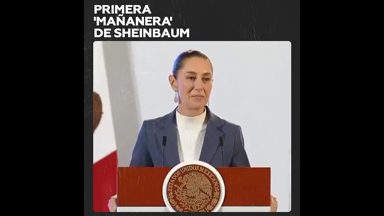 “Casa llena”: Claudia Sheinbaum da su primera conferencia de prensa como presidenta