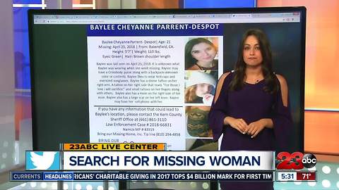 Baylee Parrent-Despot missing for over a month