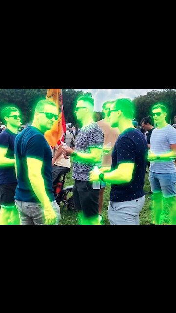 Glowies Planted at J6 Rally