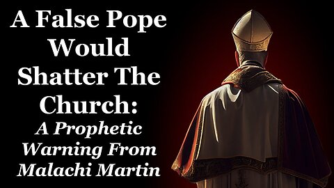 A False Pope Would Shatter The Church: A Prophetic Warning From Malachi Martin