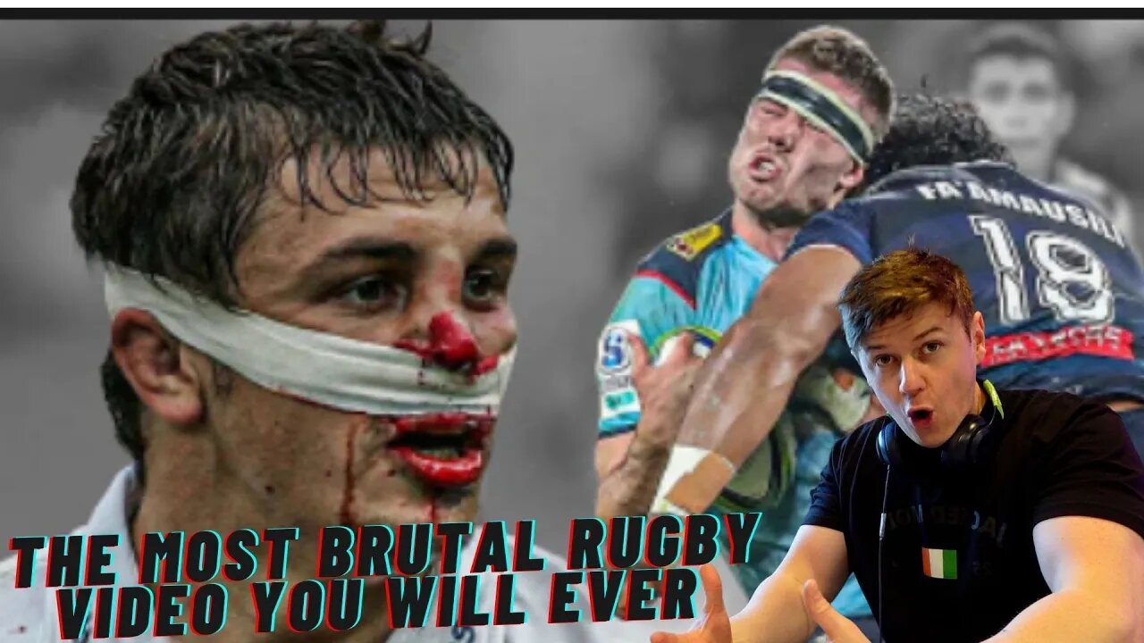 THE MOST BRUTAL RUGBY VIDEO YOU WILL EVER SEE!!((IRISH REACTION!!)) | FIRST TIME WATCHING!!