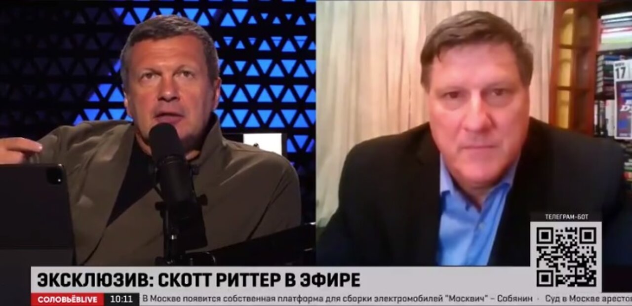 New Scott Ritter with Vladimir Soloviev: Russian Special Military Operation in Ukraine