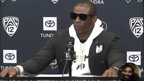 SHEDEUR #2 SANDERS EXPOSES MATT RHULE AT POST GAME PRESS CONFERENCE !!!!!