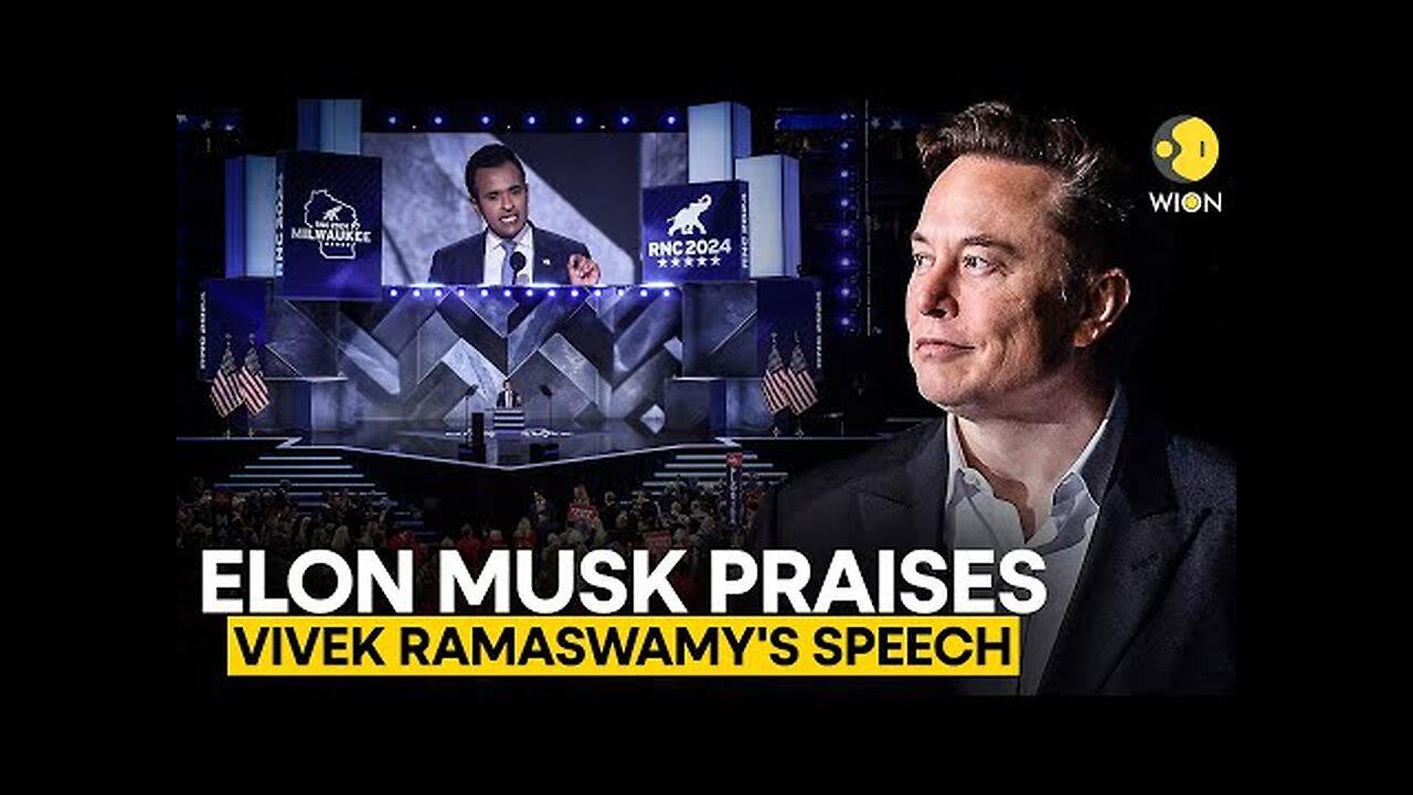 Vivek Ramaswamy endorses Donald Trump at RNC in a speech lauded by Elon Musk | WION Originals