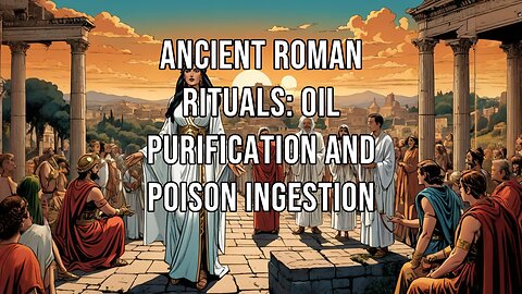Ancient Roman Rituals: Oil Purification and Poison Ingestion