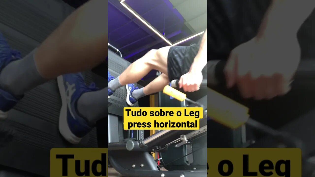 Tudo sobre o Leg press horizontal #shorts