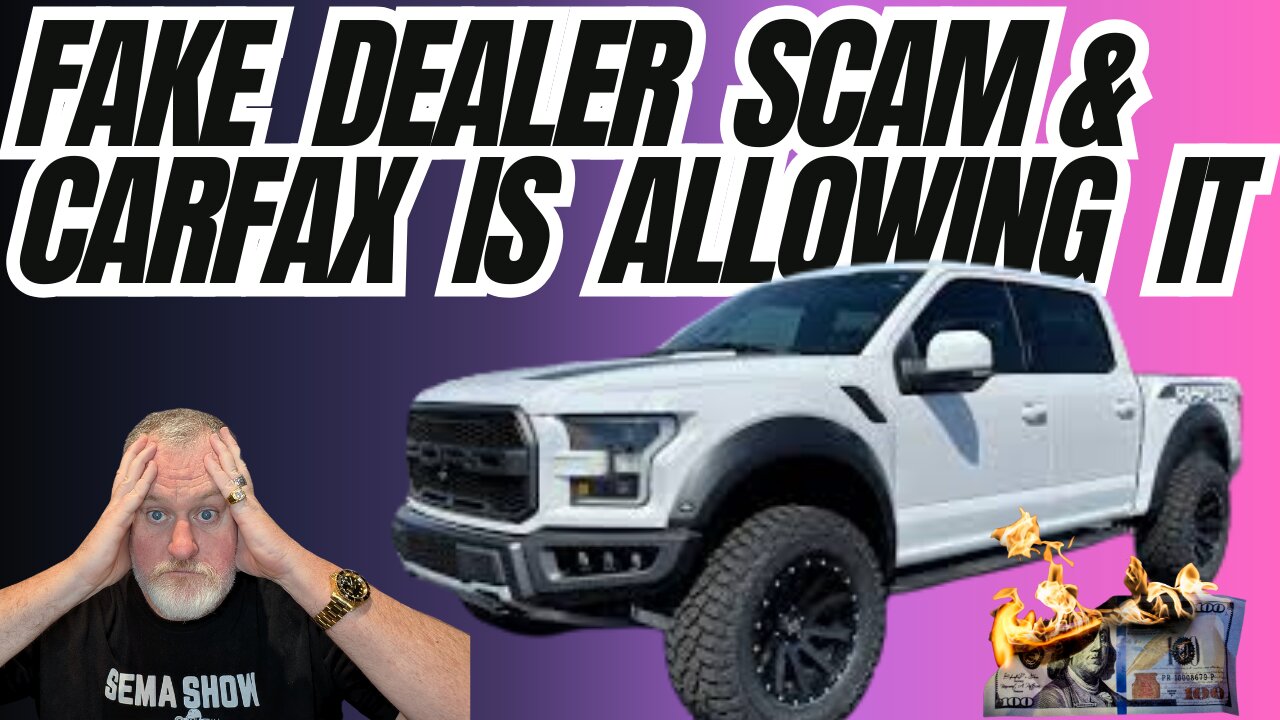 New Fake Dealer Scam That CarFax, CarGurus, Edmonds Is Allowing 😱 @KitbogaShow