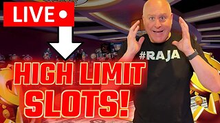 🔴 LIVE MORE HIGH LIMIT SLOT ACTION WITH RAJA!