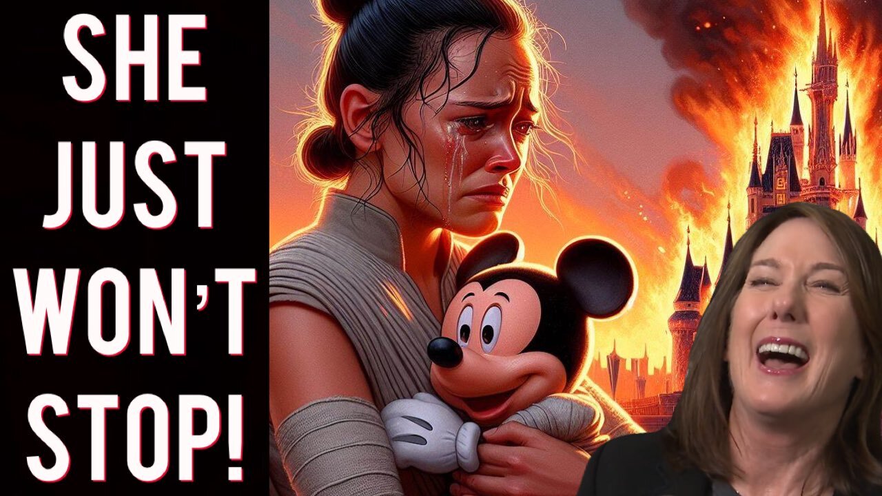 Kathleen Kennedy F--KS up big time! Rey Star Wars movie leaks go VIRAL forcing fast DAMAGE control!