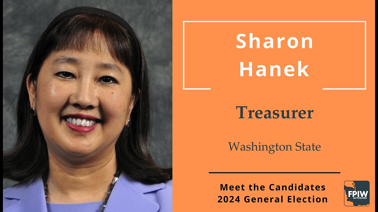 Sharon Hanek • WA State Treasurer