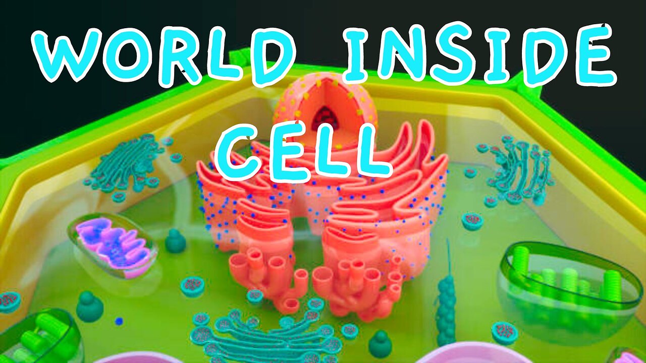 Inside Cell 🧬#cellbiology #kidslearning #kidsvideo #aiartcommunity #science #sciencefacts #cell