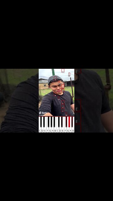 Barbie men😎 (@argenby) - Octave Piano Tutorial