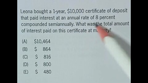 O level question