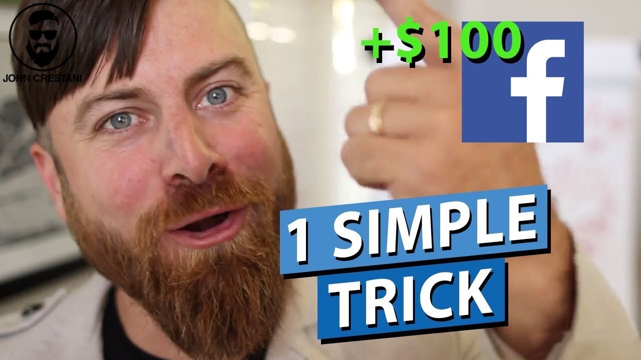 Make $100 Per Day From Facebook With This 1 Trick John Crestani