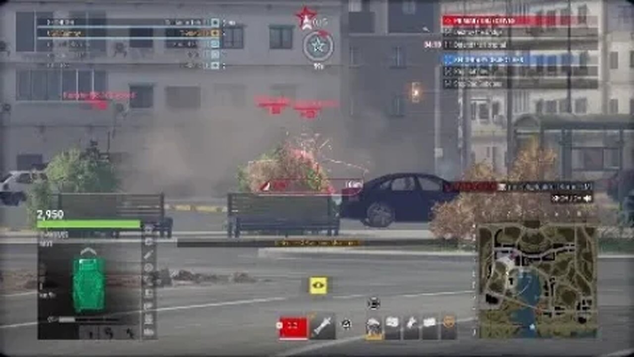 When just one player and artillery save the match - USA_Sammy_ in Armored Warfare on PS4
