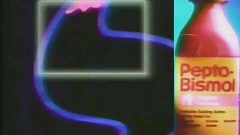 1993 Pepto-Bismol Commercial "Coating Your Stomach With Pepto" (90's Commercial)