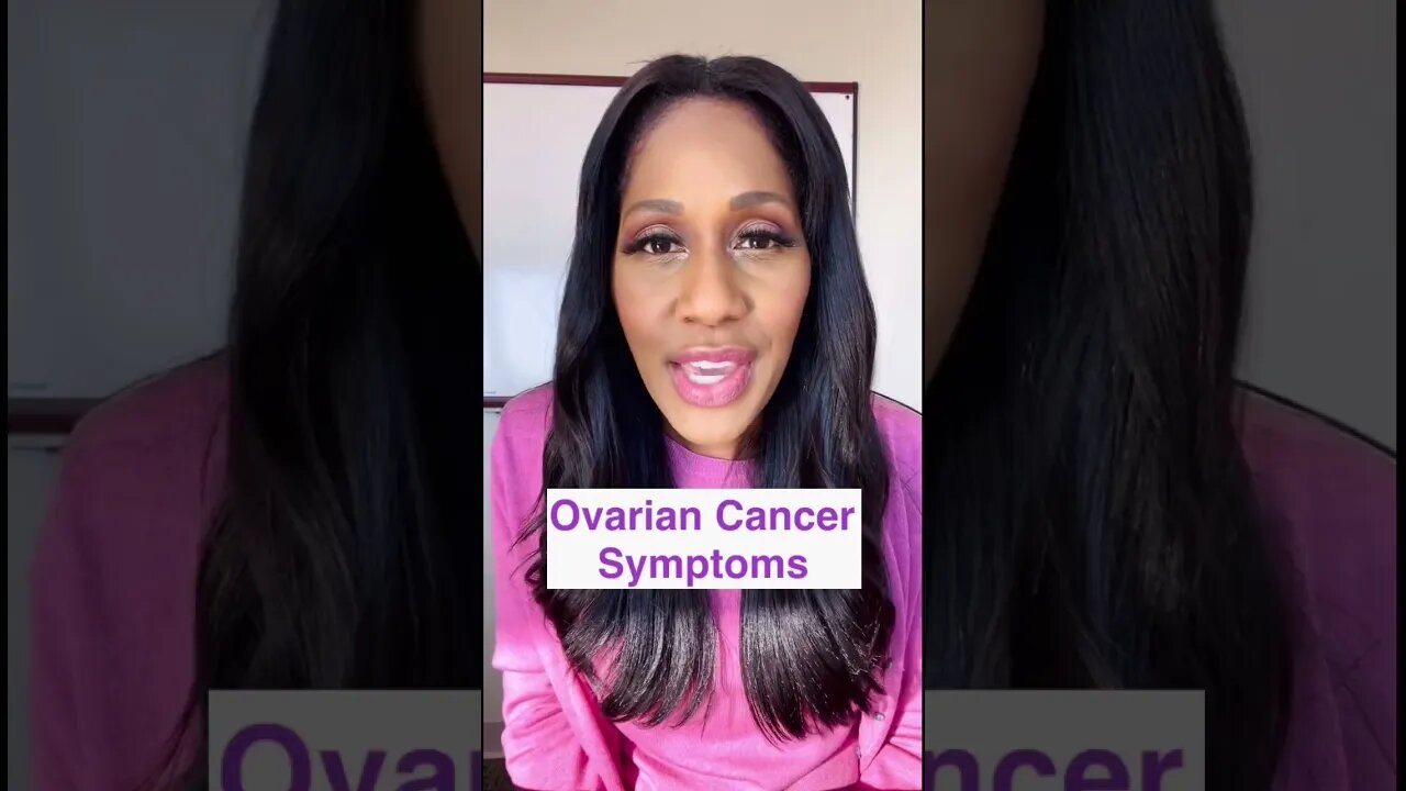 What are the WARNING SIGNS of OVARIAN CANCER? 🛑 #shorts